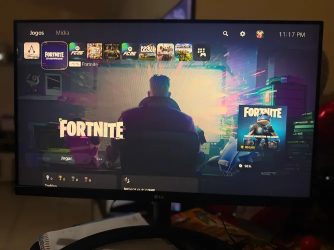 Monitor LG 24 Polegadas IPS Full HD 75Hz 24ML600M-B | HDMI | FreeSync