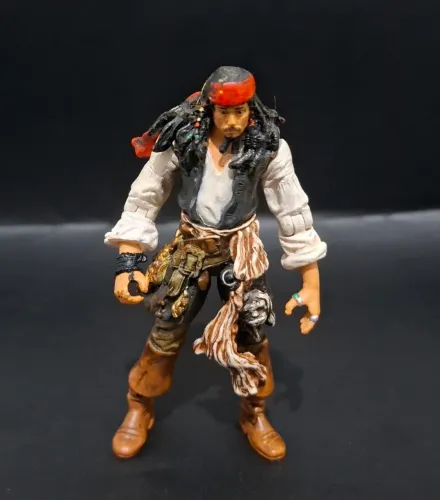 Piratas do Caribe Jack Sparrow boneco Original Disney