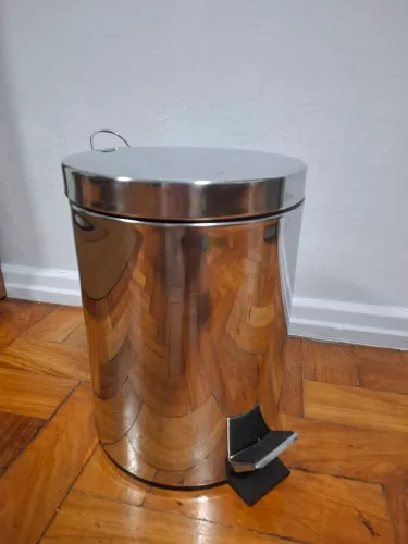 Lixeira 5 litros de Inox
