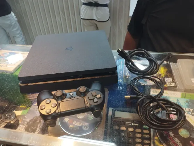 Ps4 Slim Playstation 4 500 GB 1 Controle Loja Física Garantia Parcelo Pego Xbox ps3 ps4 