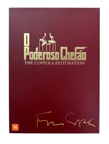 O Poderoso Chefão Trilogia (Box slim 3 DVDs)