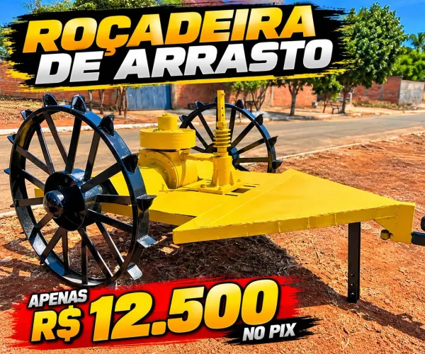 Roçadeira de arrasto