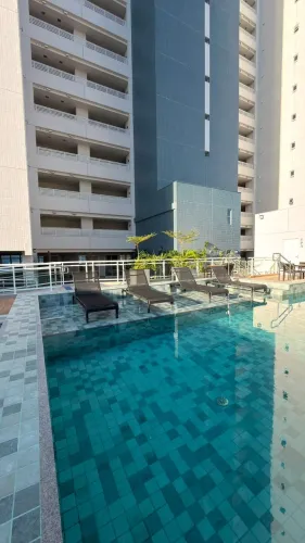 Apartamentos com 95 metros, 3 suítes.
