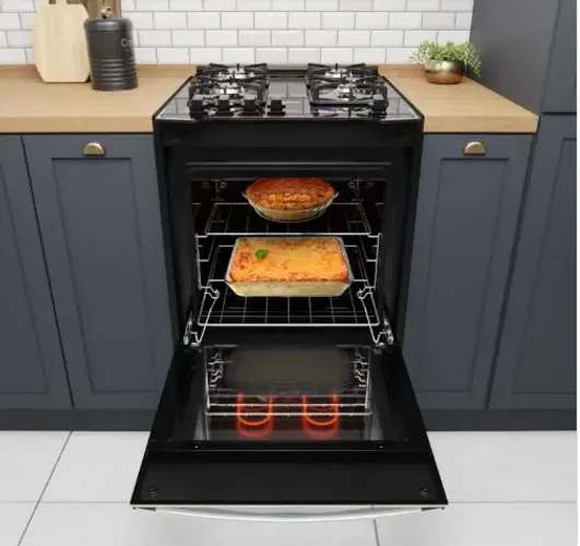 Fogão de Embutir 4 Bocas Espelhado com Timer Digital Dako Diplomata Grill Style Bivolt
