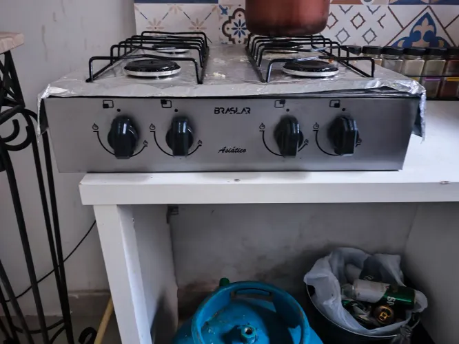 Fogão de bancada novo 4 bocas
