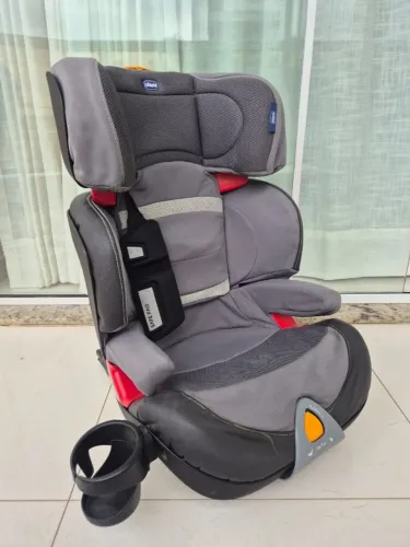 Cadeira Auto Chicco Oasys 2-3 Jet Black - Cadeirinha Infantil Para Carro