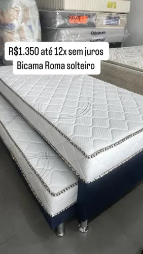 Bicama solteiro de Molas ensacadas individualmente 