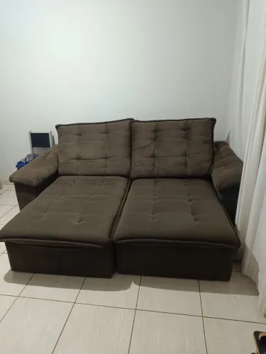 Sofá retrátil 2 lugares