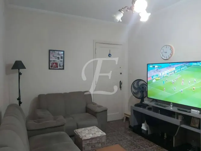 Apartamento com 2 dormitórios à venda, 93 m² por R$ 500.000,00 - Gonzaga - Santos/SP