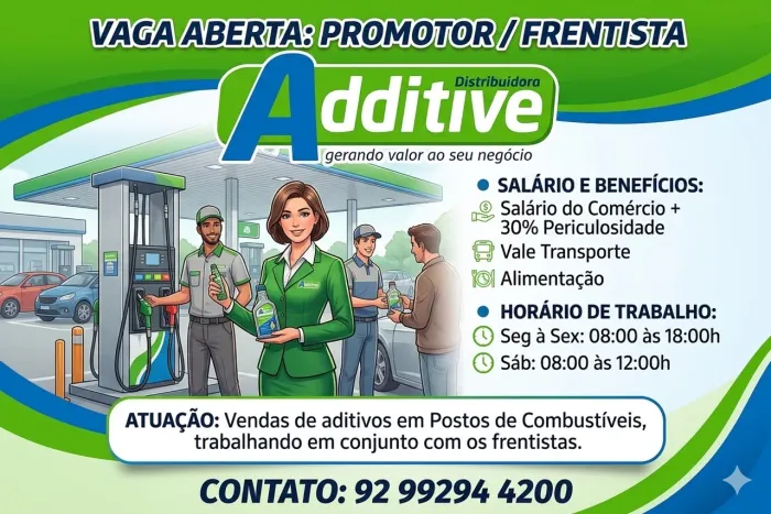 Contrata-se Frentista Vendedor