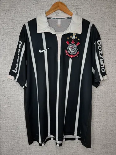 camisa corinthians nike preta listrada 2009 gg