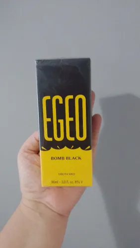 Perfume Egeo Bomba Black novo e lacrado
