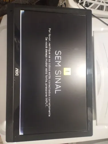 Tv AOC com defeito
