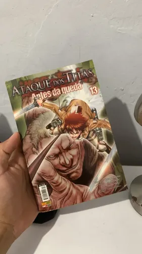 Mangá Ataque Dos Titãs: Antes Da Queda - Vol. 13 - Panini