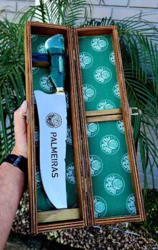 Faca churrasco Palmeiras times