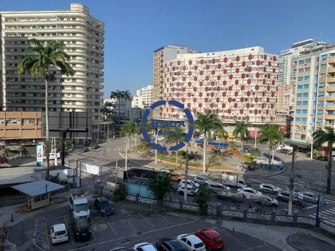 Apartamento à venda no Gonzaga (Santos) | 3 quartos, 1 suíte, 136m² e portaria 24h