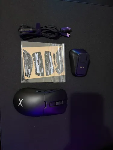 Mouse gamer sem fio m900 pro delux, novo