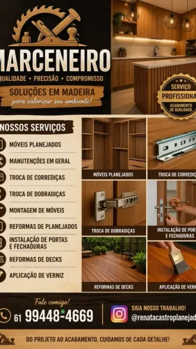 Marceneiro profissional 