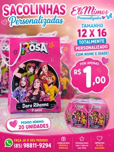 Sacolinha personalizada