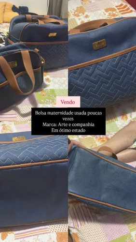 BOLSA MATERNIDADE MASCULINA ARTE E COMPANHIA 