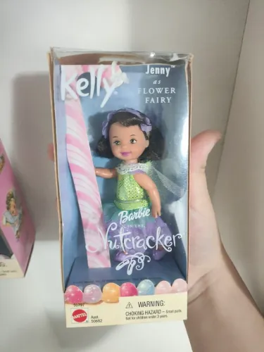 Barbie quebra nozes - Kelly fadinha da primavera 