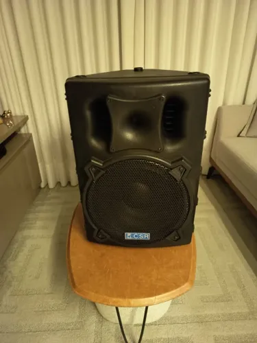 Caixa De Som Acústica CSR 4000 Passiva 15 Pol. 350w - ACOMPANHA CAPA
