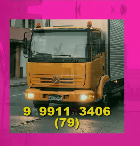 Frete é a solução! Precisando de transporte rápido e seguro?