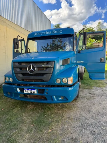 Mercedes Benz 1635 cavalo mecânico com kit hidráulico 