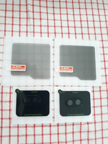 Película Tela Externa e das Câmeras do Zflip6 ( Novas )