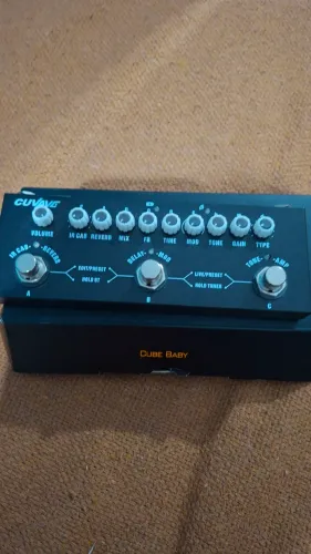 Cuvave cube baby, vem junto com um cabo p10
