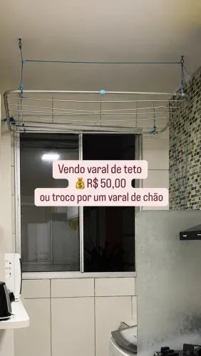 Varal de teto