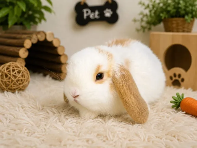 Mini coelhos 