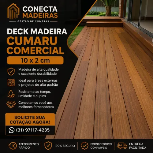 Deck madeira cumaru
