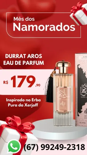 Perfume Árabe Durat Aroos 80ml Eau de Parfum 