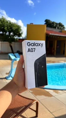 Samsung A07 128gb preto LACRADO!