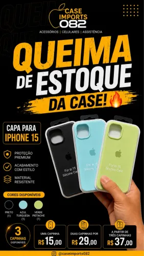 QUEIMA DE ESTOQUE DA CASE