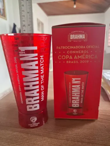 Copo Brahma Man Of The Match - Oficial Copa América 2019 (Com Caixa)