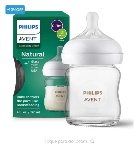 Mamadeira pequena Philips avent