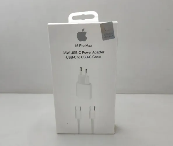 Kit Carregador IOS USBC 15 PRO MAX 35W