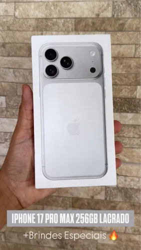IPHONE 17 PRO MAX 256GB BRANCO LACRADO ?