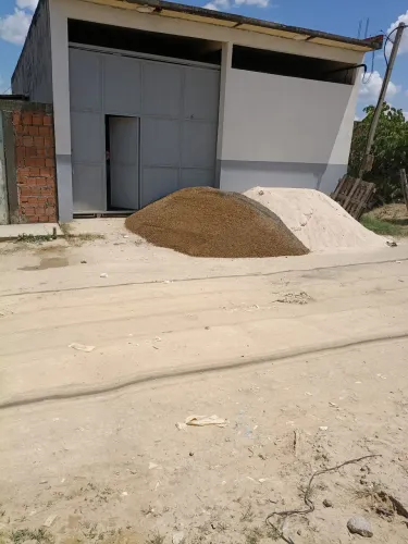 Areia e seixo promoção