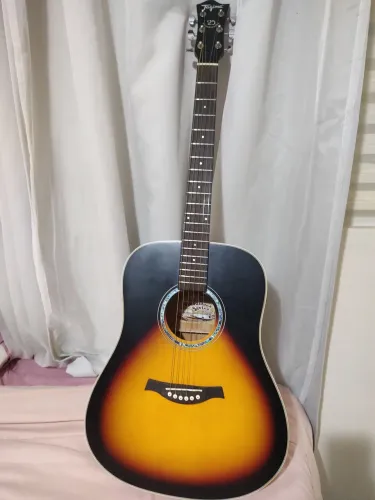 Guitarra condor, violão tagima elétrico e cubo 