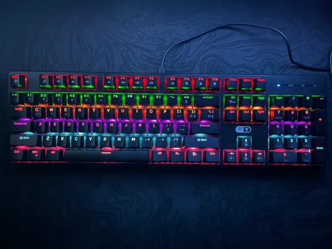 Teclado Gamer Mecânico Fy L-3000