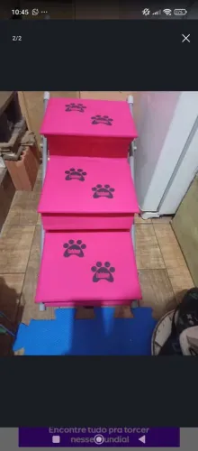 Escada rampa pet