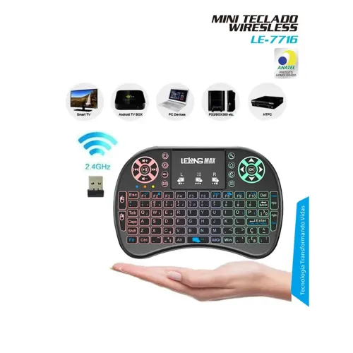 Mini Teclado Wireless