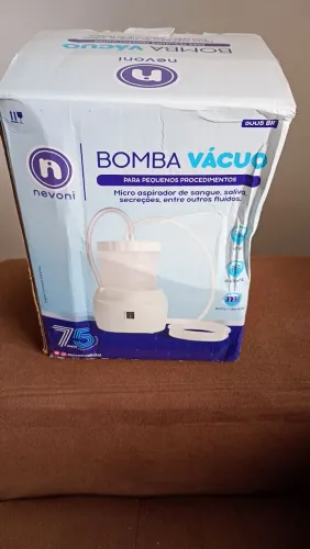 Bomba Vácuo para pequenos procedimentos.