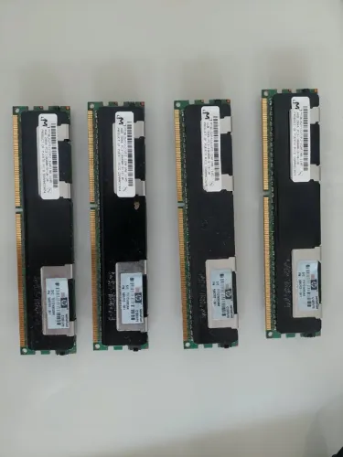 KIT Memória Servidor Micron Pc3 10600r 4gb 2rx4 Mt36jszf51272pz