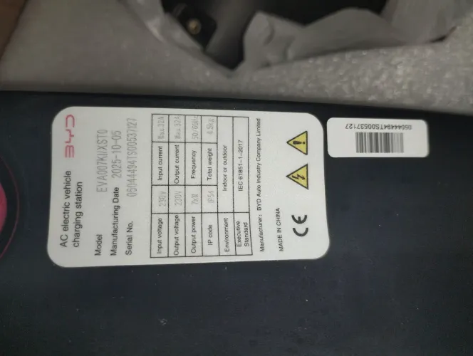 Carregador para carro elétrico novo