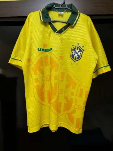 Camisa Original Seleção Brasil 1994 Umbro - Tamanho G