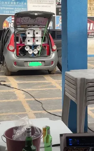 Paredão De Som Porta Mala 